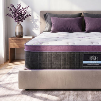 Giselle Queen Euro Top Mattress Firm Pocket Spring Edge Support
